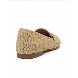 Soulier habillé beige tressé